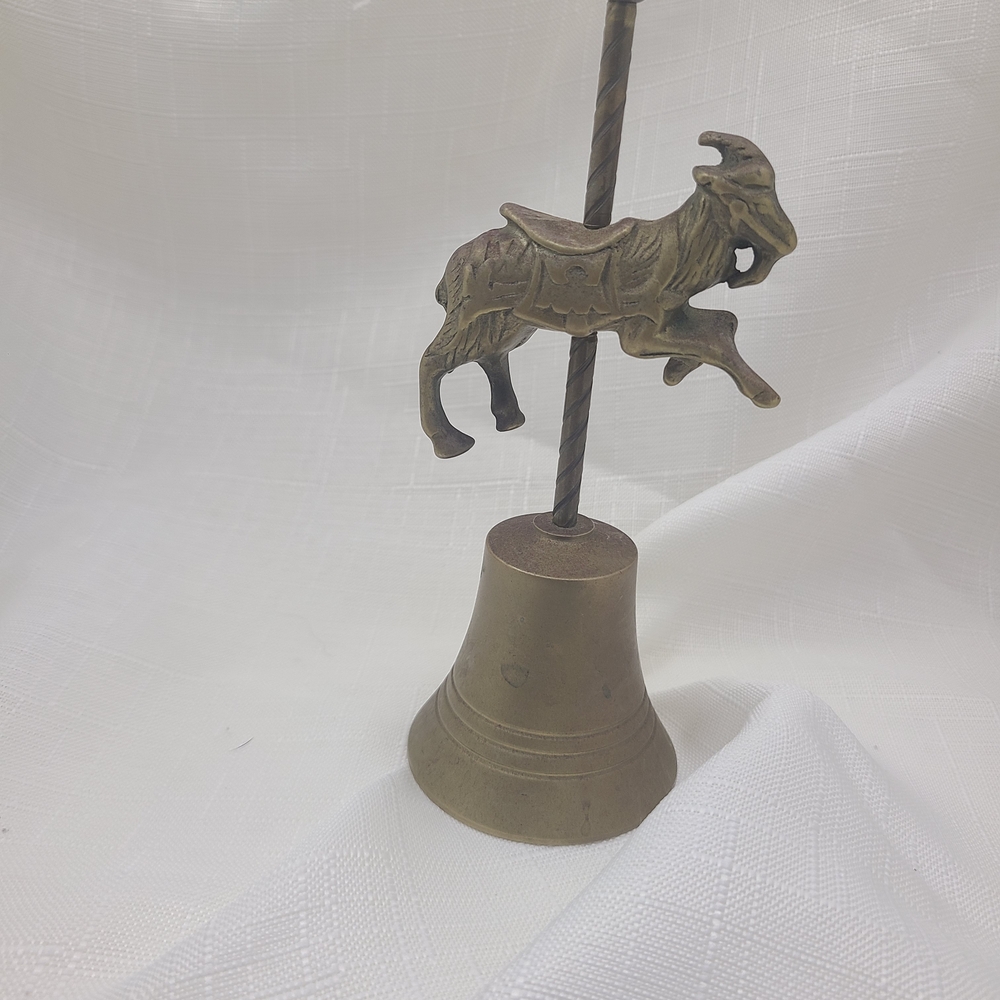 Enesco Brass Bell with Gold Accents
